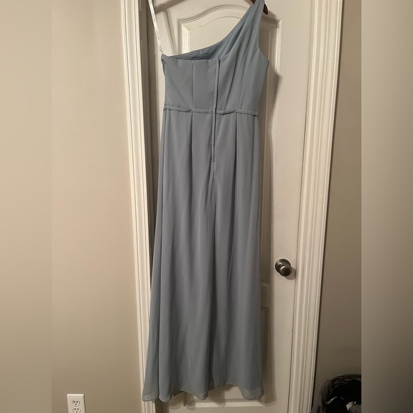 David’s Bridal one shoulder bridesmaids dress - Picture 2 of 4